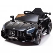Elbil barn Mercedes AMG GTR svart