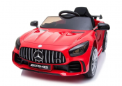 Elbil barn Mercedes GTR AMG röd