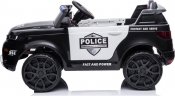 Elbil Barn Azeno Police SUV svart