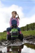 Elbil Traktor med släp för barn 6V