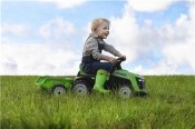 Elbil Traktor med släp för barn 6V
