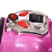 Elmotorcykel barn Azeno Night Rider rosa