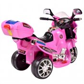 Elmotorcykel barn Azeno Night Rider rosa