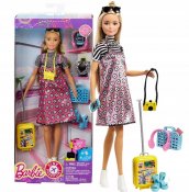 Barbie pink passport docka lekset