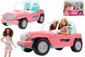 Barbie bil med 2 dockor