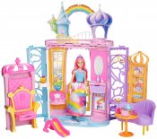 Barbie Dreamtopia slott med docka