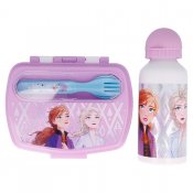 Disney Frost Lunchset med matlåda, flaska & bestick