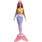 Barbie Dreamtopia Sjöjungfru Lila hår Docka