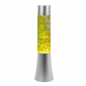 Glitter lampa med färgskiftande LED Ljus