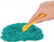 Kinetic Sand glitter Sandslott grön set
