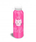 Vattenflaska i aluminium i Katt motiv, 500 ml