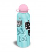 Vattenflaska i aluminium i Katt motiv, 500 ml