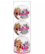 L.O.L. Surprise Glitter dockor style 1 3-Pack