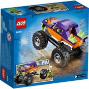 LEGO City monster truck med lego-figur