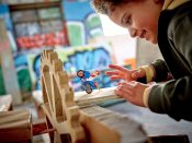 LEGO City Stuntcykel med raket