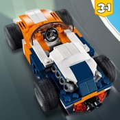 LEGO Creator Orange Racerbil 31089 3i1 Byggklossar