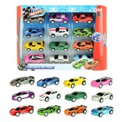 Leksaks-Sportbilar 12-pack set