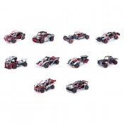 Meccano Supercar 25 i 1, metall röd