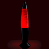 Molnlampa som virvlar med vatten