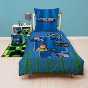 Minecraft Steve och Alex Sängkläder Påslakan 150x210 CM