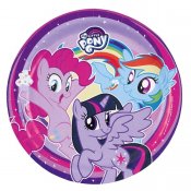 My Little Pony papperstallrikar 8-pack 23cm