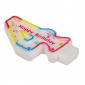 Sifferljus för födelsedagar - Siffran 4