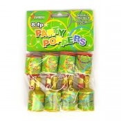 Party poppers 8-pack