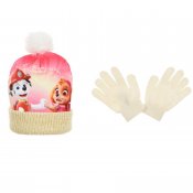 PAW Patrol Skye Marshall mössa & vantar vit