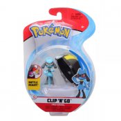 Pokémon Clip N go Riolu med pokeball
