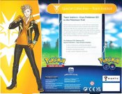 Pokémon team Instinct promo kort Spark med samlarkort Pokemon Go booster paket 6-pack