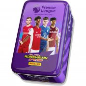 Fotbollskort 2021/22 Premier League Mega tin Golden Baller kort Limited Edition kort och 60 st samlarkort