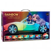 Rainbow färgskiftande bil