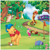Ravensburger Nalle Puh pussel 3x49 bitar