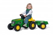 Tramptraktor med släpvagn John Deere Rolly Toys