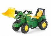 Tramptraktor med skopa John Deere Rolly Toys Farmtrac