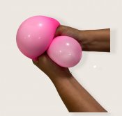 Super Soft Squishy Jumbo XL Neon Ball rosa