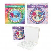 Shimmer & Shine Mandala mini målarbok