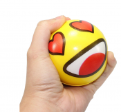 10-pack Stressbollar med Emoji motiv som lugnar ner dina nerver!
