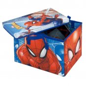 Spiderman, förvaringslåda med lock och lekmatta