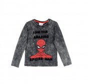Spiderman långärmad grå T-shirt