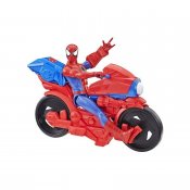 Spiderman Titan Hero FX Power Cycle med figur