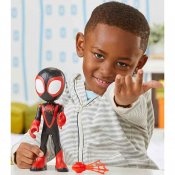 Spidey and his Amazing Friends Mile Morales Spider-man figur 23cm