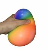 Super soft squishy Jumbo XL Neon ball Rainbow