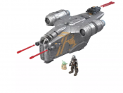Star Wars The Mandalorian skepp med figurer