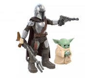 Star Wars The Mandalorian skepp med figurer