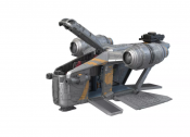 Star Wars The Mandalorian skepp med figurer