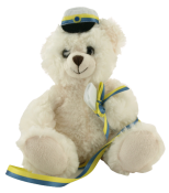 Studentnalle med band, 18cm