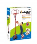 Basketställ 2,4 Meter med basketboll