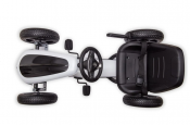 Trampbil Mercedes Benz gokart vit
