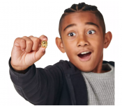 Treasure X monster guld figur i kista